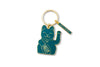 Schlüsselanhänger Lucky cat - grün