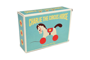 rex Nachziehpferd - Charlie, das Zirkuspferd - Holz