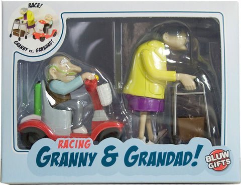 around world - racing granny and grandad
