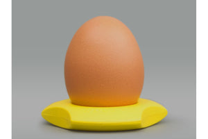 Brainstream - Cregg gelb - Eierbecher/Serviettenring und Eieröffner